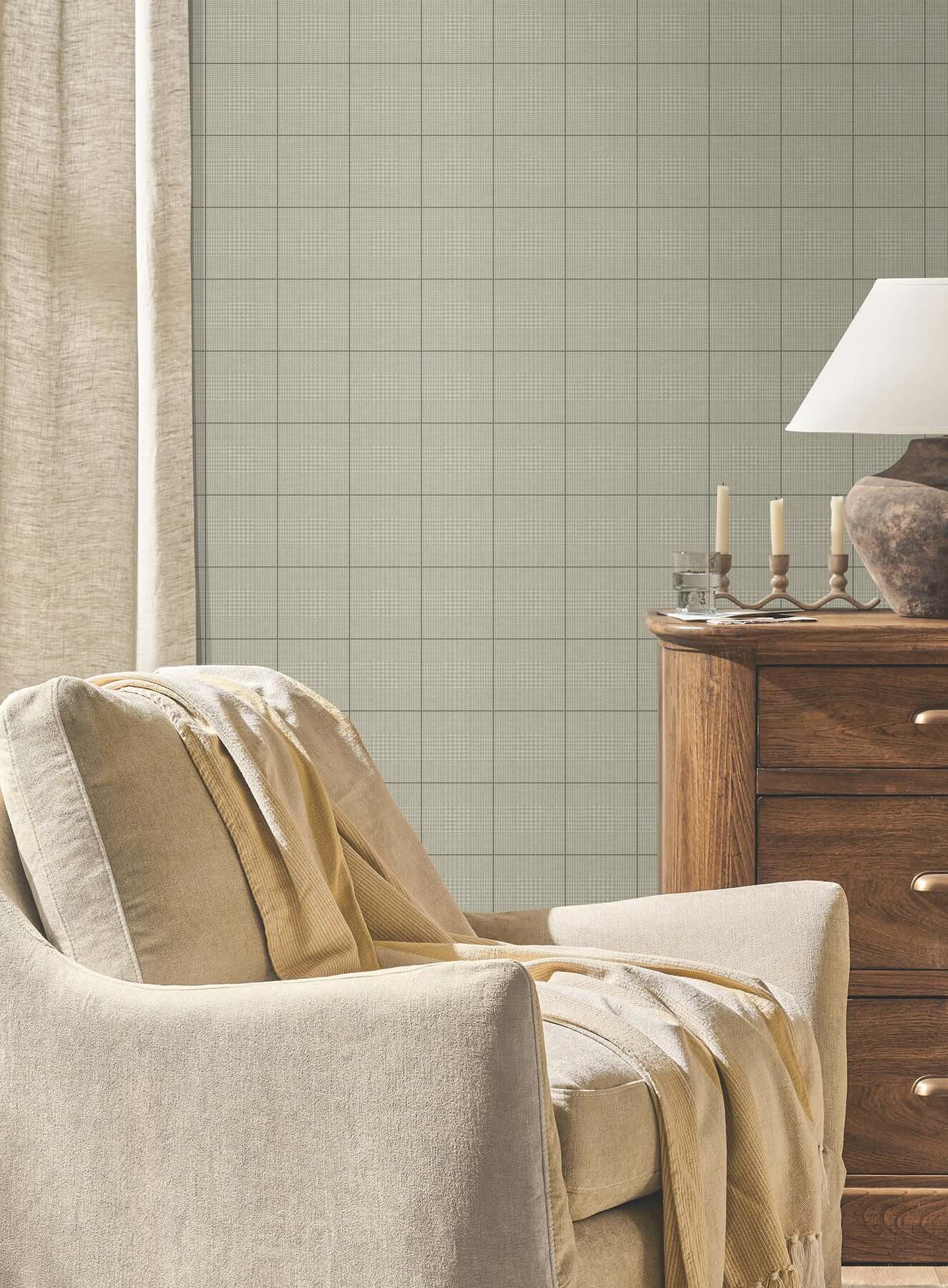 Magnolia Windsor Plaid Taupe