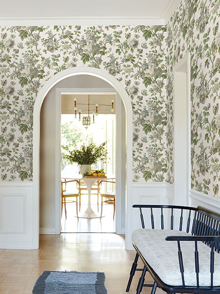 Beatrix Neutral Vintage Floral