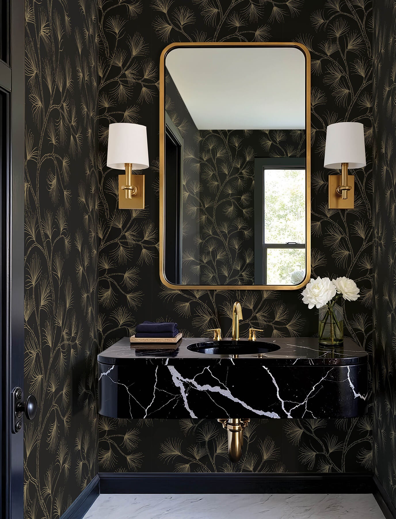 Black & Gold Gingko