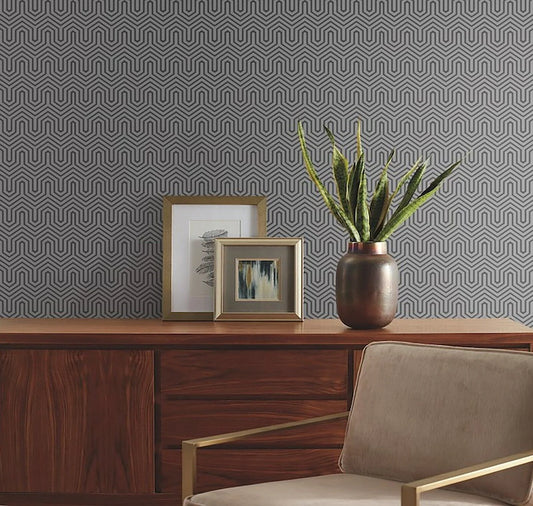 Flocked Metallic Labyrinth