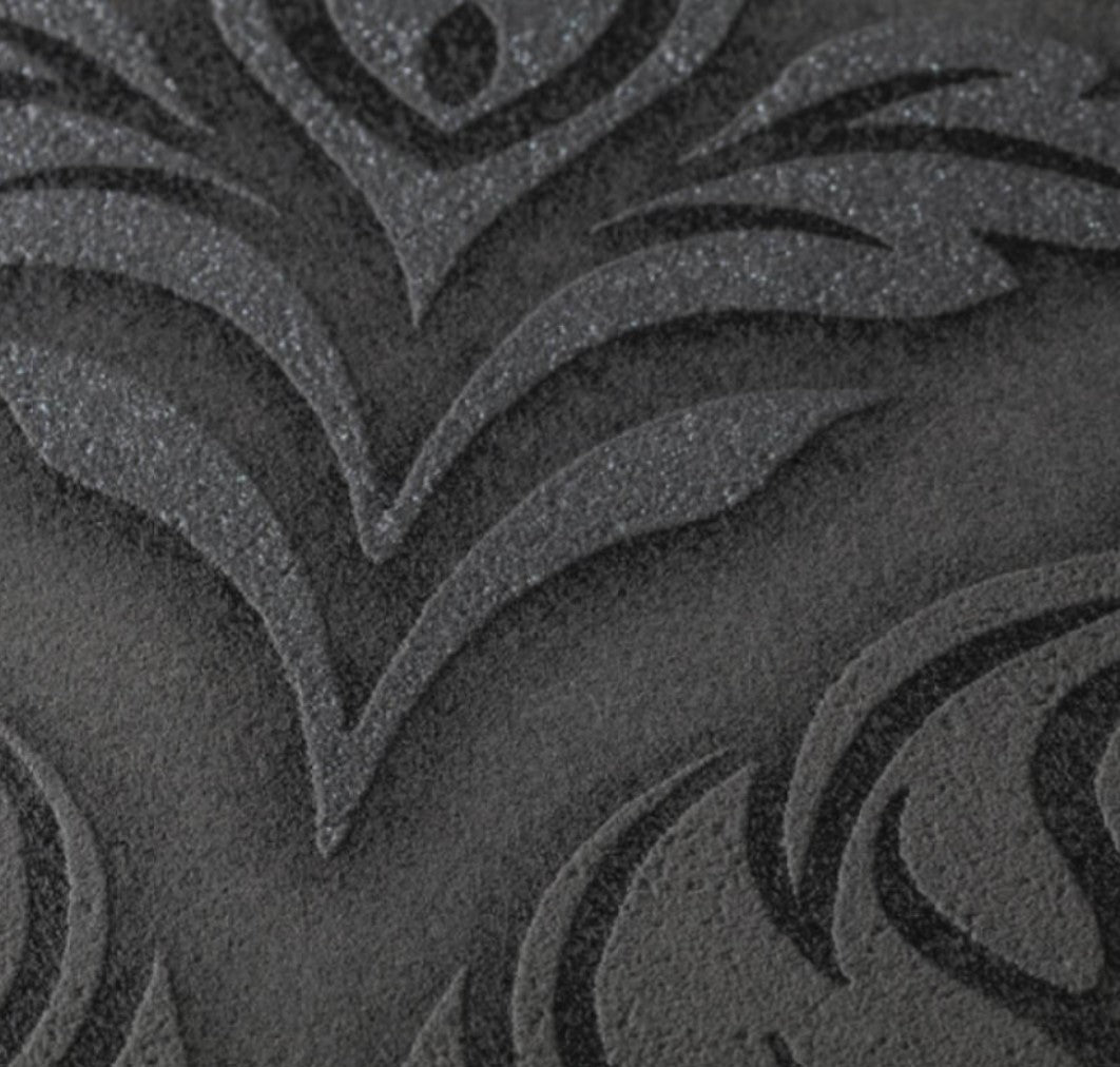 Shades of Black Damask