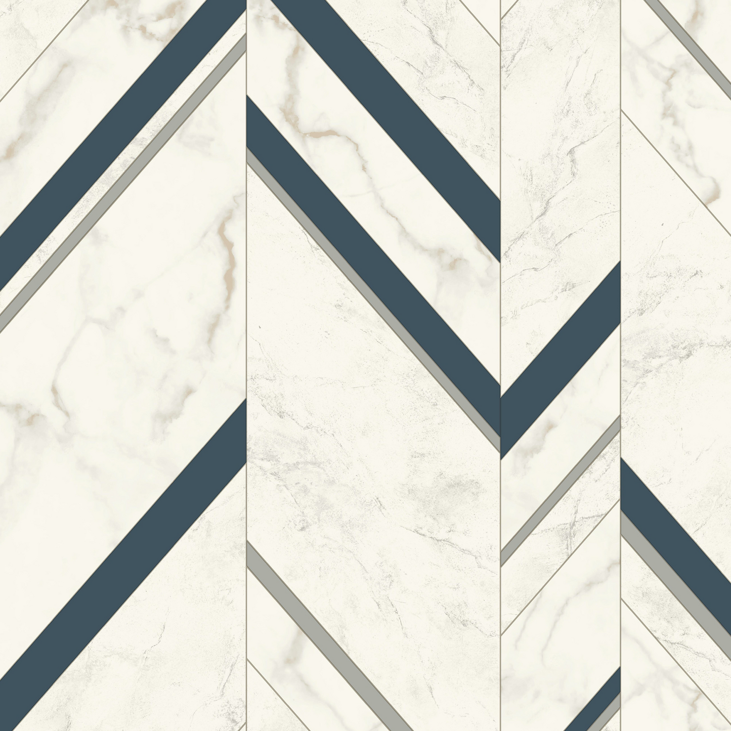 Chevron Marble Effect