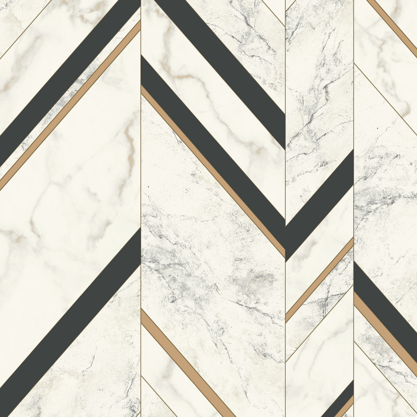 Chevron Marble Effect
