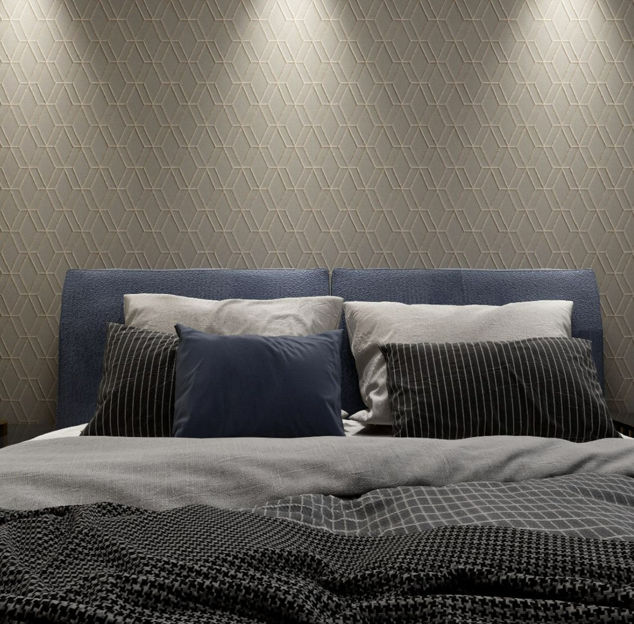 Geometric Trellis Hexagons